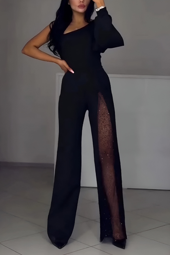 HARPER - Modern jumpsuit with wide legs