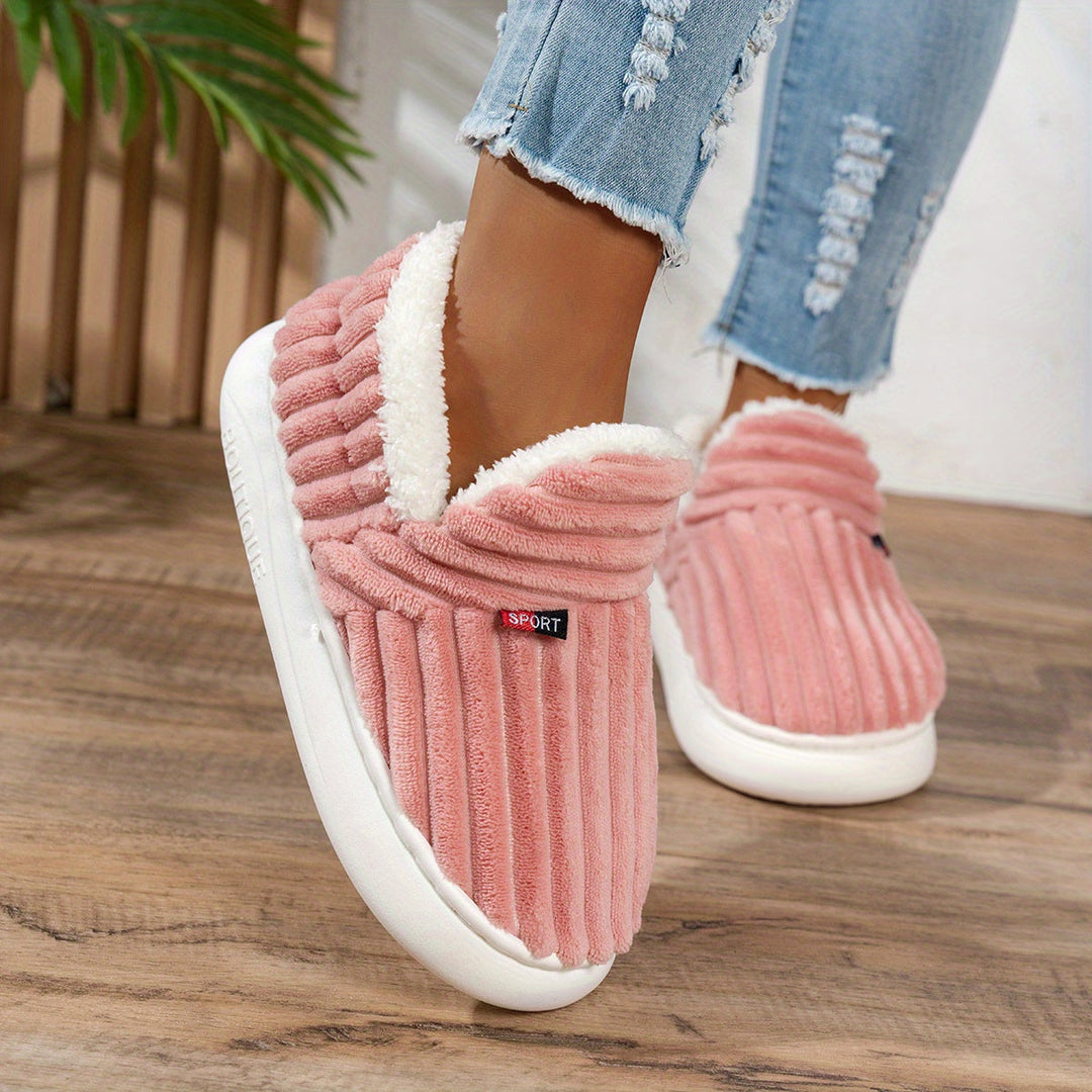 Mira | CozyStep Plush Slippers (Unisex)