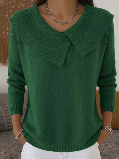 Lucia | Warm sweater with a soft collar