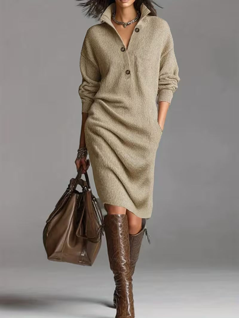 Danielle | Soft Knitted Sweater Dress
