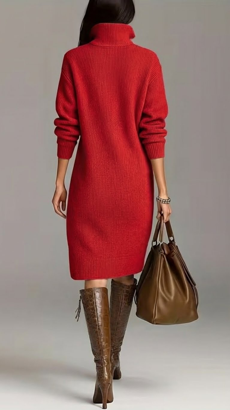 Danielle | Soft Knitted Sweater Dress