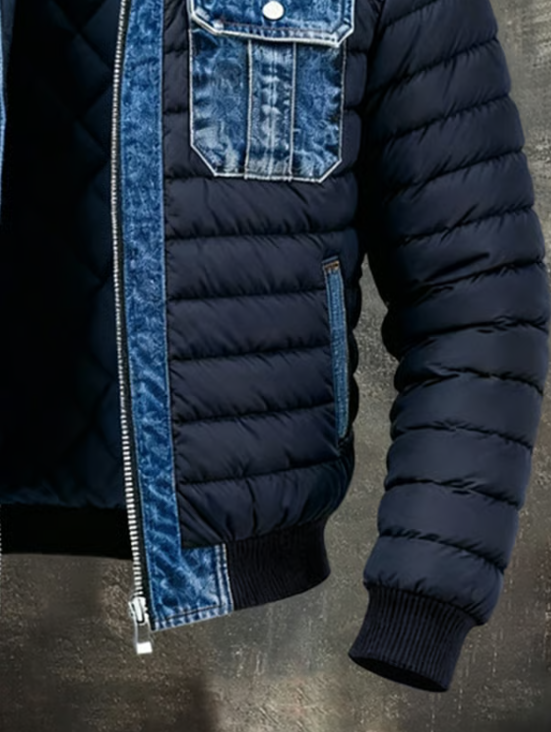 JACK HARRISON™ | HYBRID QUILTED DENIM JACKET